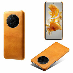 Coque en TPU + PU texture des veaux, antichoc, antidérapante pour votre Huawei Mate 50 4G - orange