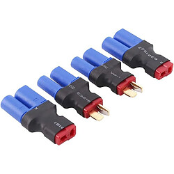 4pcs EC5 vers T-Plug Deans Style Mâle Femelle RC Adaptateur