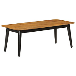 Maison Chic Table basse pour salon | Table à café 110x50x40 cm bois massif de manguier et fer -GKD77097