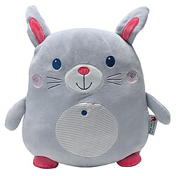 InnoGIO GIOplush Rabbit, Coussin Peluche Lapin 32cm pour Enfant, Doudou de Naissance pour Bébé, Matière Douce au Toucher, Jouet avec Composants Sécurisés, Aide à l'Endormissement, Blanc