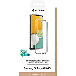 Bigben Coque pour Samsung Galaxy A13 4G Silisoft souple Transparente