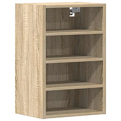 vidaXL Armoire suspendue chêne sonoma 40x29,5x60 cm bois d'ingénierie