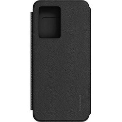 Flip cover PU BigBen Connected pour Oppo A77 Noir