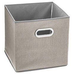 Boîte de Rangement Pliable Premium 31x31cm Beige