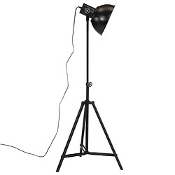 Avis vidaXL Lampadaire 25 W noir 61x61x90/150 cm E27