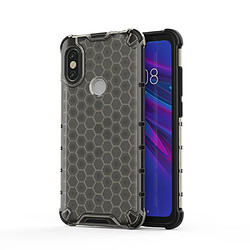 Wewoo Coque Souple Pour Xiaomi Redmi Note5 / Note5 Pro Shockproof PC + TPU en nid d'abeille Gris