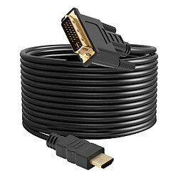 Avizar Câble Vidéo 10m HDMI mâle vers DVI mâle, Full HD 1080p