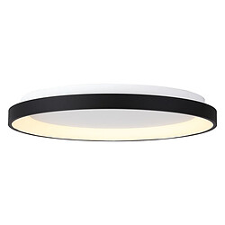 Inspired Ring Ceiling 90cm 78W LED, 3000K, 6200lm, Noir, 3 ans de garantie