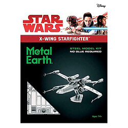 Graines Creatives Maquette 3D en métal Star Wars - X-Wing Star Fighter