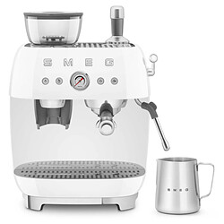 Machine à expresso avec broyeur 20 bars blanc - EGF03WHEU - SMEG