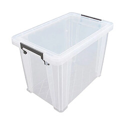 Allstore Boîte de rangement plastique 18,5 L incolore pas cher