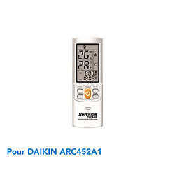 Superior Télécommande de remplacement climatisation pour DAIKIN ARC452A1