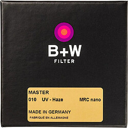 Acheter B+W UV-Haze #010 MRC MASTER (62 mm) Filtre