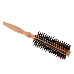 Acheter poils de salon ondulés brosse ronde anti-statique coiffage peigne brosse à cheveux 12 rangs