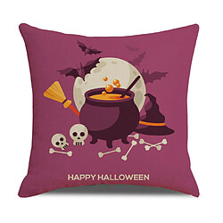 Avis P115 4PCS 45 * 45cm Halloween motif de fantôme de fantôme d'oreiller de vacances à la maison de la maison de décoration coussine Coussin de coussin de coussin