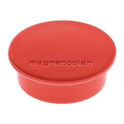 Aimant Premium D. 40 mm rouge MAGNETOPLAN (Par 10)