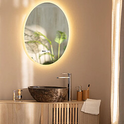 Ledkia Miroir Salle de Bain avec Éclairage LED Anti-buée Catedrais 70x50cm Sélectionnable (chaud-neutre-froid)