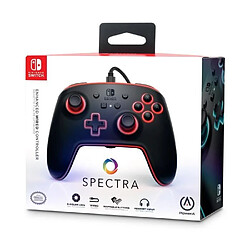 Avis Power A Manette filaire SWITCH SPECTRA RGB Officielle Nintendo avec Câble USB détachable+ CASQUE SWITCH ROUGE ET BLEU