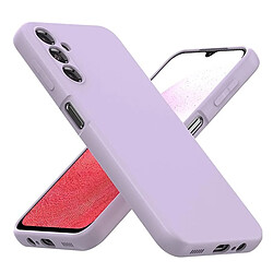 Kit De Film En Verre Trempé À Coque Complète 5D + Coque En Silicone Liquide Phonecare Pour Samsung Galaxy A16 - Violet