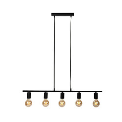 Luminaire Center Suspension Odivela Acier Noir