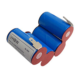 Batterie Ni-MH vhbw 3000mAh pour outils AEG Accurette aspirateur comme AEG 302016, 63BCC01, 900086003, 9000866004.