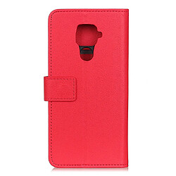 Etui en PU cool rouge pour votre Xiaomi Redmi Note 9/10X 4G