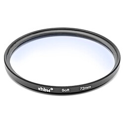 vhbw Diffuseur de flou artistique Filtre à effet 72mm pour appareils photo numériques, reflex p.ex. de Canon, Nikon, Olympus, Panasonic, Sony