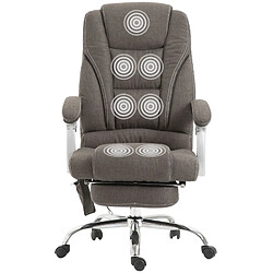 Non Chaise de bureau en tissu Pacific avec fonction massage