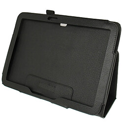 Acheter Wewoo Housse Étui noir pour Samsung Galaxy Tab 3 10.1 / GT-P5200 Litchi Texture en cuir avec support