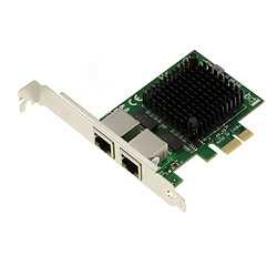 Kalea-Informatique Carte PCIe 2 Ports RJ45 Dual LAN GIGABIT ETHERNET 10 100 1000 -INTEL 82571