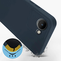 Avis Avizar Coque Realme C30 Semi-rigide Soft-touch Fine bleu nuit