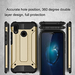 Wewoo Coque renforcée or pour Huawei P20 Lite Full-Rugged TPU + PC Combinaison Couverture Arrière