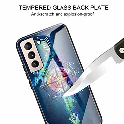 Coque en TPU antichoc, flexible flèche du temps pour votre Samsung Galaxy S21 FE