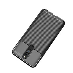 Acheter Wewoo Coque Souple Pour Xiaomi Redmi 8A Housse TPU Antichoc Texture Fibre de Carbone Marron