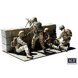 Avis Master Box Figurine Mignature Under Fire. Modern Us Infantry