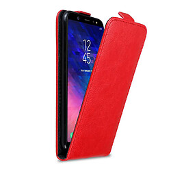 Cadorabo Coque Samsung Galaxy A6 PLUS 2018 Etui en Rouge