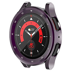 Coque en TPU anti-chute pour votre Samsung Galaxy Watch 5 Pro 45mm - violet foncé