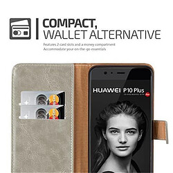 Acheter Cadorabo Coque Huawei P10 PLUS Etui en Marron