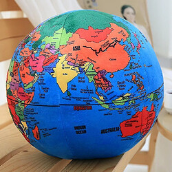 Universal 24 cm globe en peluche Jouets en peluche en peluche douce poupée moelleuse en peluche anglaise globe terrestre toys