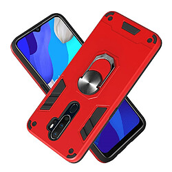 Coque en TPU hybride 2 en 1 amovible avec béquille rouge pour votre OPPO A9 (2020)/A5 (2020)/A11/A11x