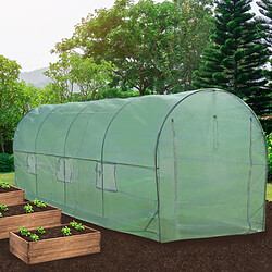 Avis Monstershop Serre Polytunnel 25mm 6m x 3m avec Étagères