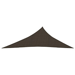 ComfortXL Voile D'ombrage 160 G/m² Marron 4x5x6,8 M Pehd