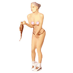 1:64 Figure Personnage Féminin Poupée Paysage Train Chemin De Fer Modèle Décor Style A