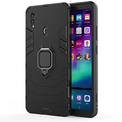 Wewoo Coque Housse de protection antichoc PC + TPU pour HuHonor Note 10, avec support d'anneau magnétique (Noir)