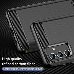 Acheter Htdmobiles Coque pour Samsung Galaxy A13 4G / 5G - housse etui silicone gel carbone + film ecran - NOIR