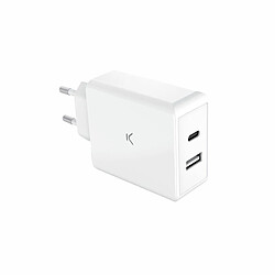 Chargeur mural KSIX Blanc 65 W