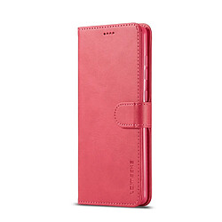 Etui en PU avec support rose pour votre Samsung Galaxy A81/Note 10 Lite