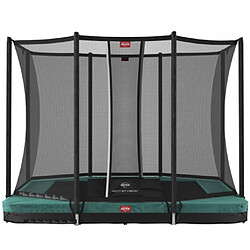 BERG Trampoline Ultim Favorit Inground 280 Green avec Filet De Securite Comfort