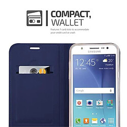 Cadorabo Coque Samsung Galaxy J5 2015 Etui en Bleu pas cher