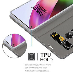 Cadorabo Coque OnePlus 8 Etui en Gris pas cher